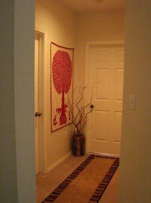 Fabrics,Home,Tree of Life Black Tree Of Life Wall hanging FB071Black