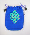 Fabrics,Mala Beads,Tibetan Style,Under 35 Dollars Default Eternal Knot Bag B fb036