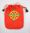 Fabrics,Mala Beads,Under 35 Dollars,Tibetan Style Default Embroidered Silk Mala Bag fb035