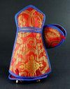 Fabrics,Ritual Items,Tibetan Style Default Bell and Dorje Cover fb070