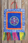 Fabrics,Ritual Items,Under 35 Dollars,Home Default Mantra Wall Hanging FB033