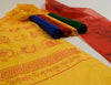 Fabrics,Ritual Items Yellow Many Colored Katas fb045yellow