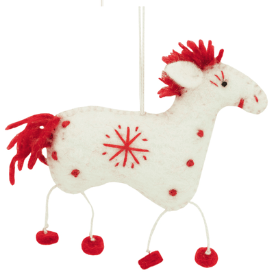 Gifts,New Items,Under 35 Dollars,Holidays Default A Horse Named Snowflake Ornament HO006