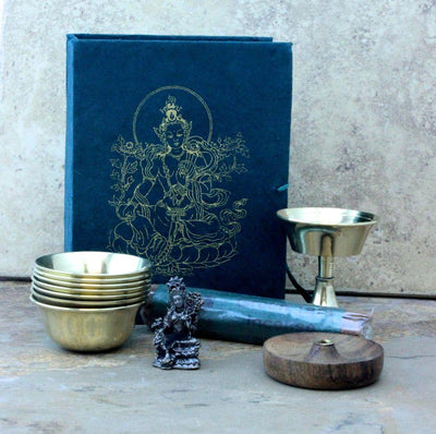 Gifts,Ritual Items,Tibetan Style,Holidays Default Green Tara Travel Altar gb013