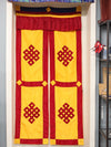 Home Eternal Knot Split Door Curtain FB530