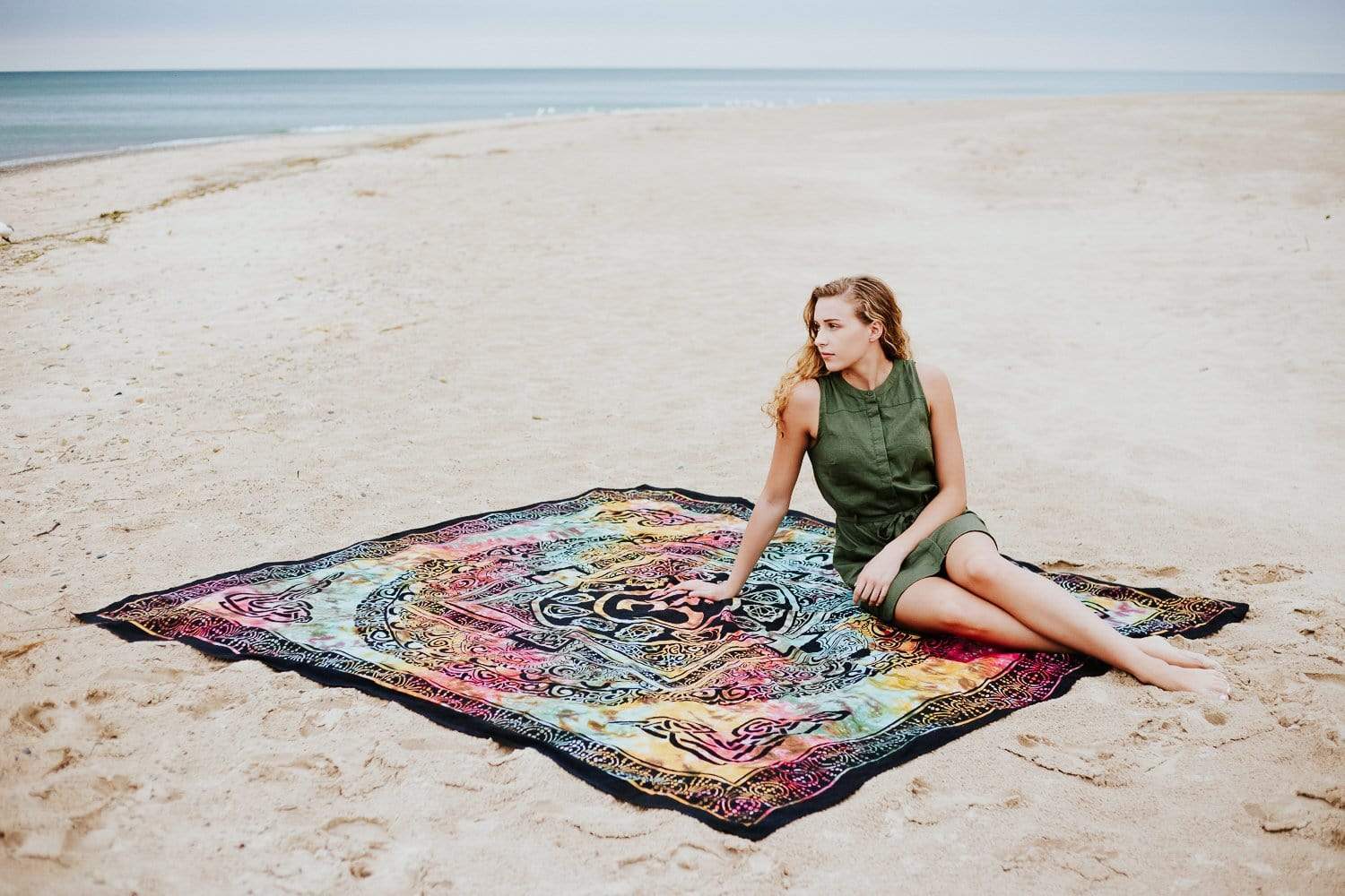 Home Om Mandala Tapestry FB539