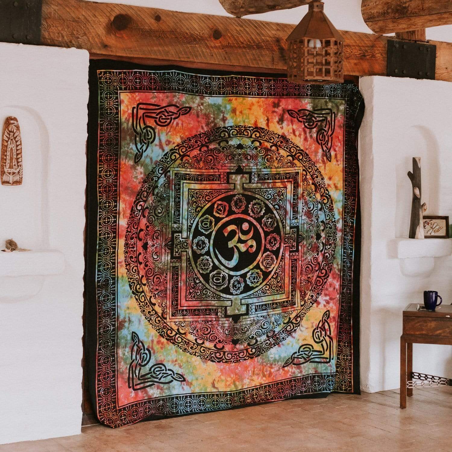 Om Mandala Tapestry - DharmaShop