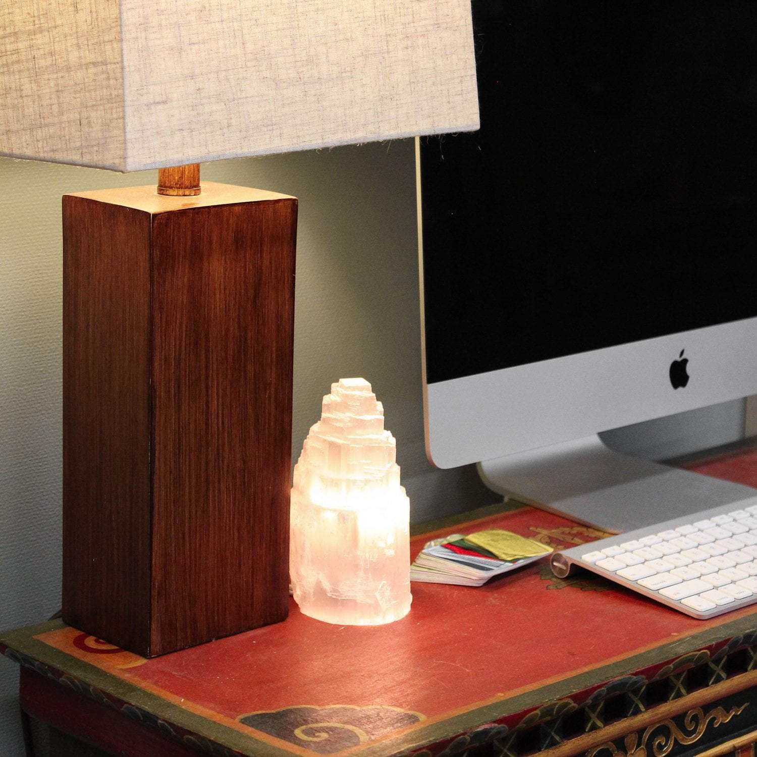 Home Selenite Energy Lamp UN061