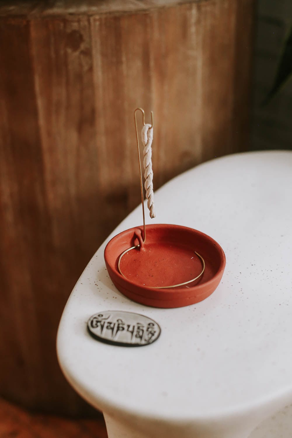 Incense Ceramic Rope Incense Burner IZ045