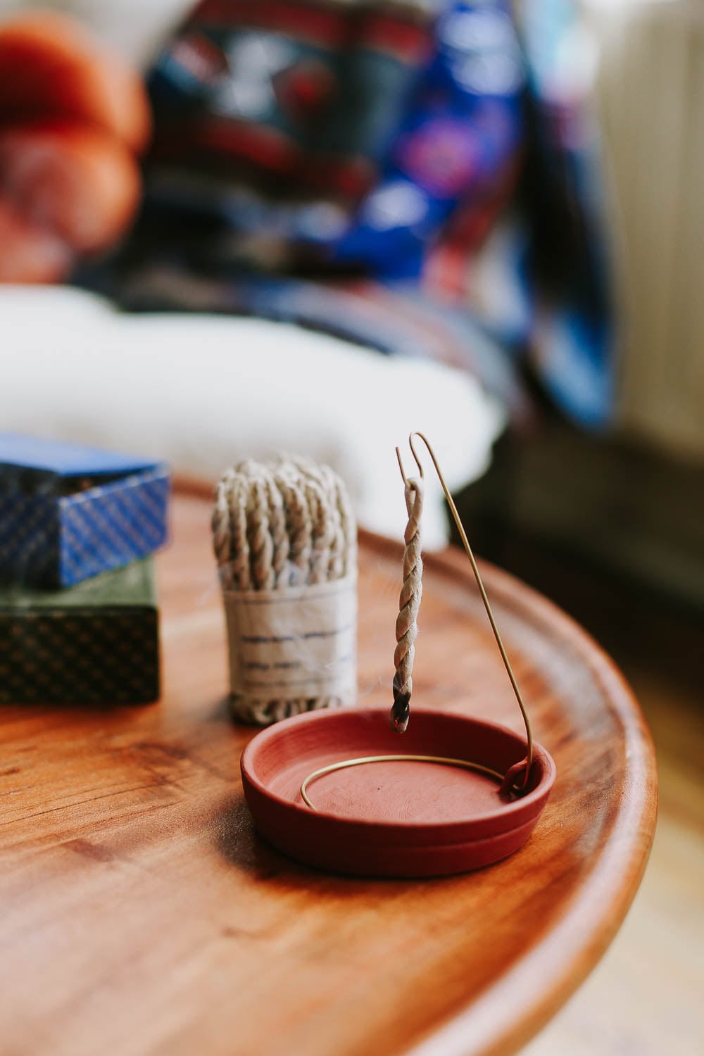 Ceramic Rope Incense Burner - DharmaShop