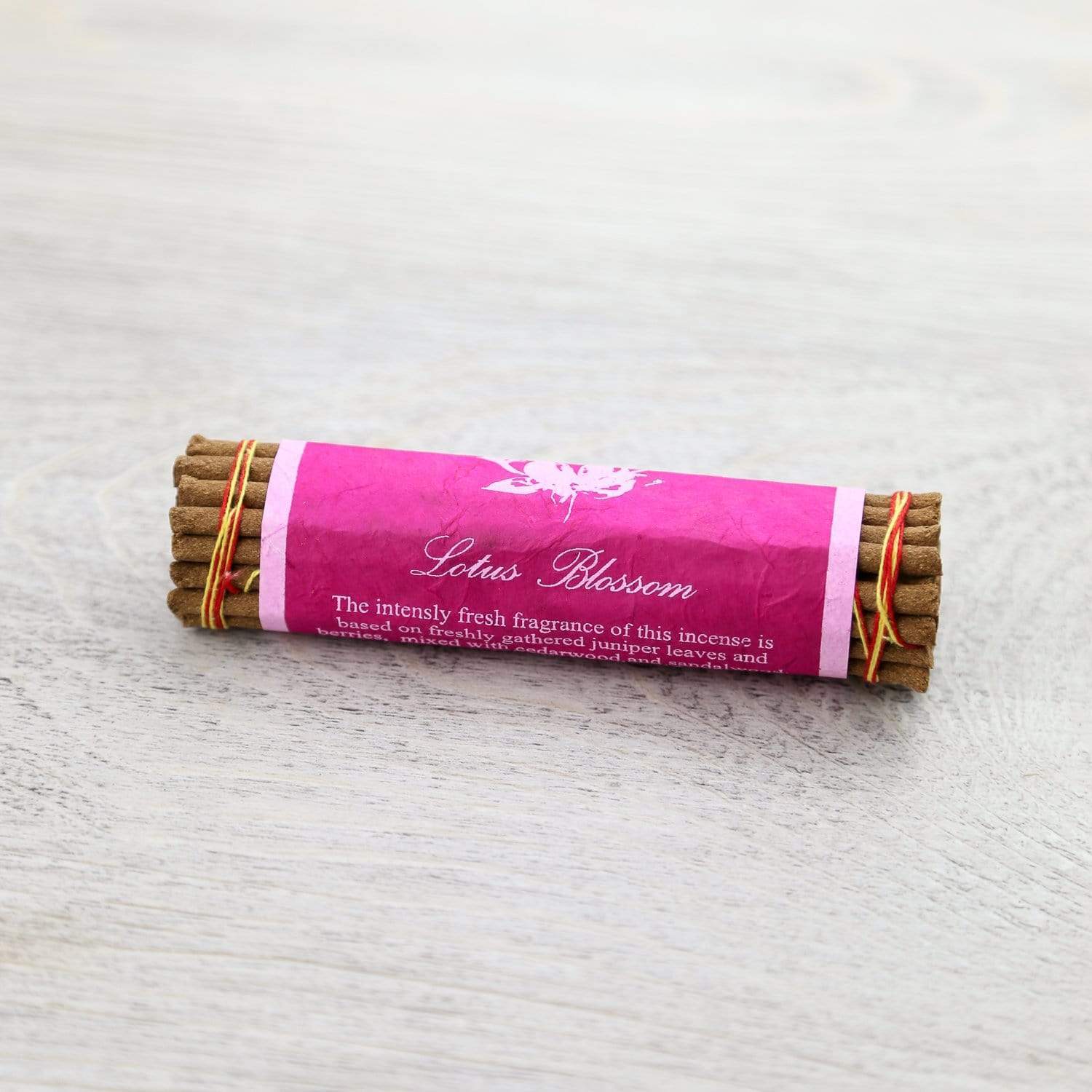 Incense Default Pink Lotus Blossom Incense Handmade by Nuns in063