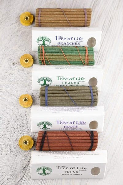 Incense Set of 4 Tree of Life Roots Nagchampa Incense IN143-set