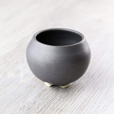 Incense Slate Gray Ceramic Incense Burner Bowls iz028