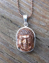 Jewelry,Buddha Default Copper Buddha Face Necklace jn049
