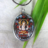 Jewelry,Buddha,Under 35 Dollars Default Chenrezig Enamel Pendant jp136chenrezig