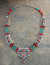 Jewelry Default One of a Kind Turquoise and Coral jn198