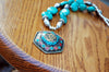 Jewelry Default Turquoise Bead Pendant jn209