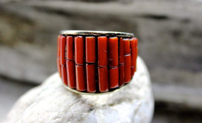 Jewelry,Gifts 8 Bamboo Coral Ring jr04008