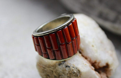 Jewelry,Gifts 8 Bamboo Coral Ring jr04008