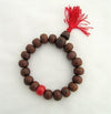 Jewelry,Mala Beads,Under 35 Dollars Default Stretchy Bodhi Seed and Coral Wrist Mala wm015