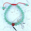 Jewelry,Mala Beads,Under 35 Dollars,Tibetan Style Default Aventurine and Carnelian Wrist Mala wm024