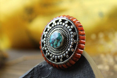 Jewelry,New Items 7 Medallion Ring jr156.7