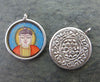 Jewelry,New Items,Buddha Default One of a Kind Hand Painted Pendant jp167
