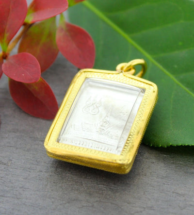 Jewelry,New Items,Buddha,The Gold Collection Amazing Thai Buddha Pendant Wrapped in Gold jpthai46