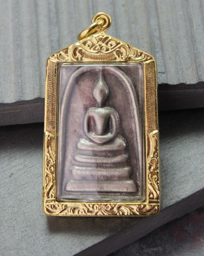 Jewelry,New Items,Buddha,The Gold Collection Phra Soomdej Gold Thai Buddha Amulet jpthai44
