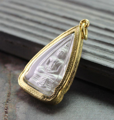 Jewelry,New Items,Buddha White Pearl Shell Buddha Amulet jpthai37