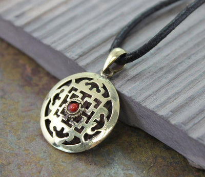 Jewelry,New Items Default 2 Sided Brass mandala Pendant jp271