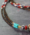 Jewelry,New Items Default Amber Tibetan Beaded necklace jn098