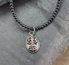 Jewelry,New Items Default Hematite Silver Ganesha Necklace jn133