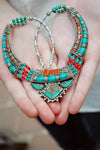 Jewelry,New Items Default One of a Kind Sterling Silver and Turquoise Necklace jn166