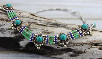 Jewelry,New Items Default Turquoise and Lapis Necklace jn387
