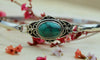 Jewelry,New Items Default Turquoise and Sterling Silver Filagree Hook Bracelet jb257