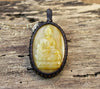 Jewelry,New Items,Deities Default Healing Amber Pendant jp537