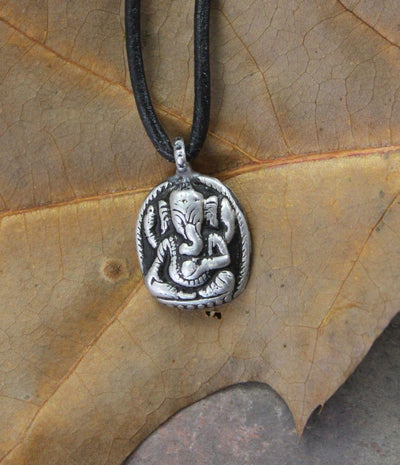 Jewelry,New Items,Deities Default Tiny Ganesh Pendant jp248