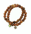 Jewelry,New Items,Gifts,Mother's Day,Tibetan Style Default Redwood Gem Bracelet Stack Jb466