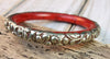 Jewelry,New Items,Gifts,Tibetan Style,Women Default Tibetan Red Copal Bracelet With Flowers JB661