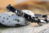 Jewelry,New Items,Men's Jewelry Default Silver Skull Woven Bracelet jb565