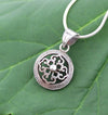 Jewelry,New Items,Men's Jewelry Default Tiny Hand Carved Sterling Mandala Pendant jp325