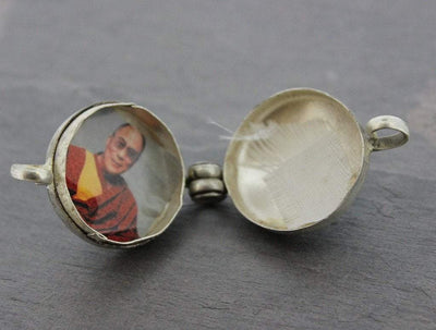Jewelry,New Items,Men's Jewelry Tibetan OM Gau with Eternal Knot ga042