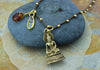 Jewelry,New Items,Mother's Day Default Thai Buddha Pendant Set Necklace jn376