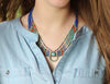 Jewelry,New Items,Mother's Day Default Traditional Tibetan Turquoise and Lapis Necklace jn264