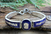 Jewelry,New Items,Om Default Lapis Kalachakra and Mantra Watch Bracelet jb258