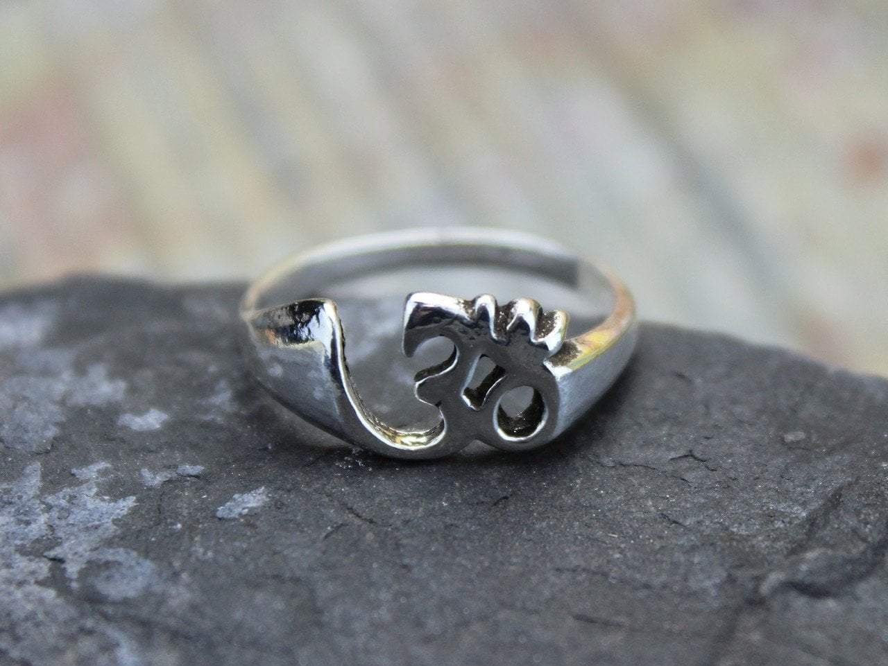925 Sterling Silver Om Ring Hindu Deity Lord Shiva Aum Symbol Ring Size 7  to 13 US Handmade Ring Meditation Ring Yoga Jewelry - Etsy