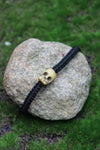 Jewelry,New Items,Skulls,Under 35 Dollars,Men's Jewelry Default Adjustable Bone Skull Bracelet jb417