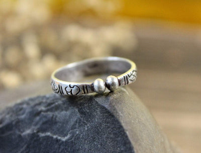 Jewelry,New Items,Tibetan Style Default Sterling Silver 8 Auspicious Symbols Ring jr154