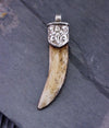 Jewelry,New Items,Tibetan Style Default Tibetan Horn Pendant jp299